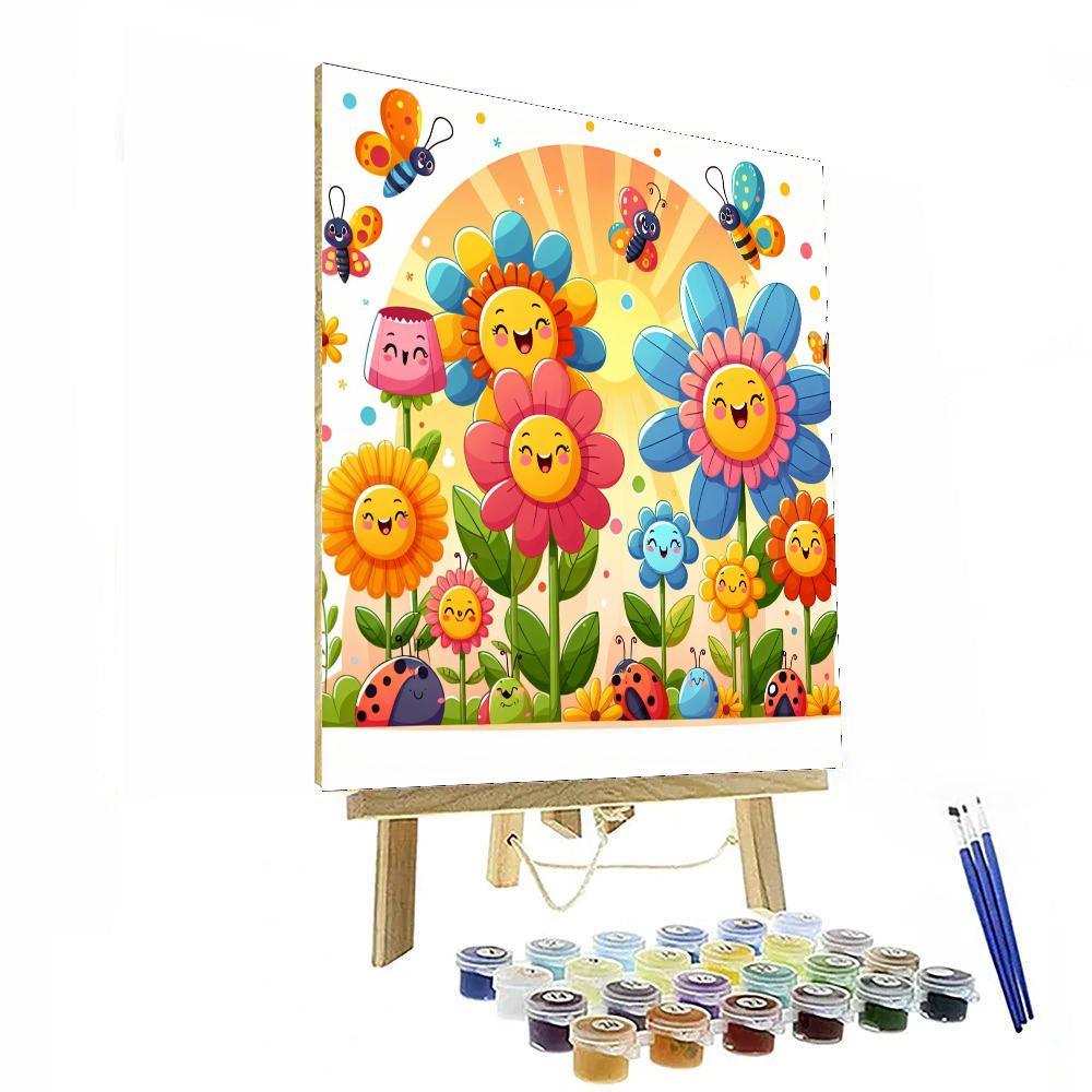 Gigantic Gardens Number Painting