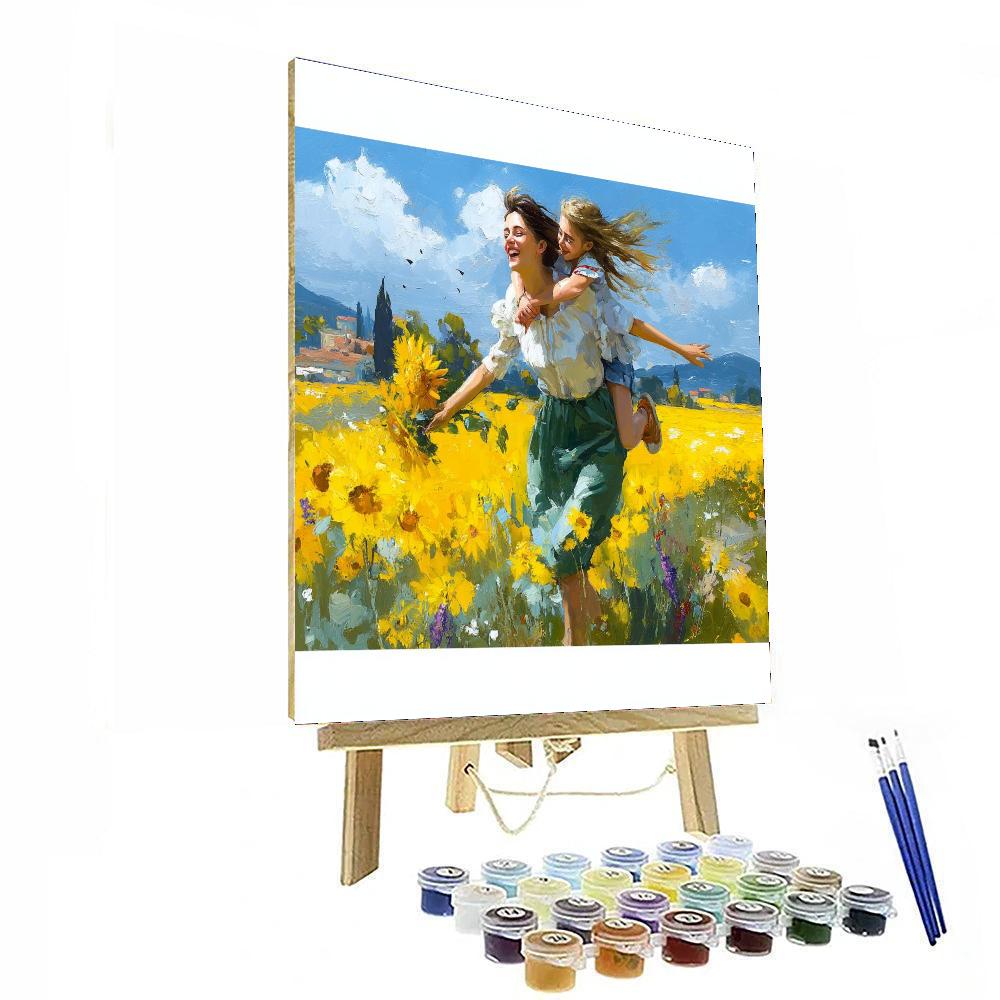 Mother's Love In Full Bloom Paint By Number