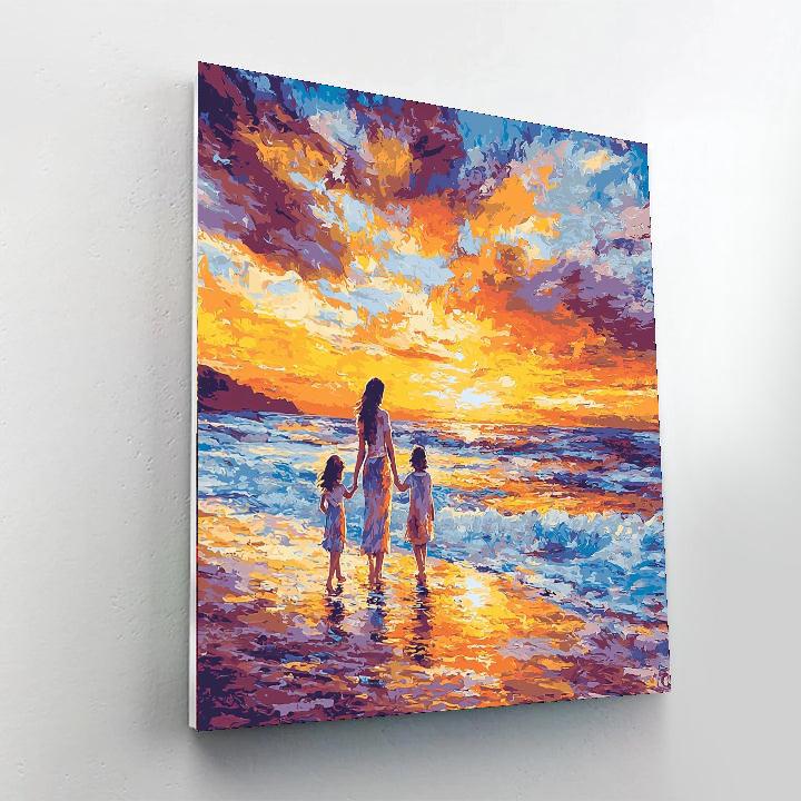 Sunset Adventures Painting Number Kit