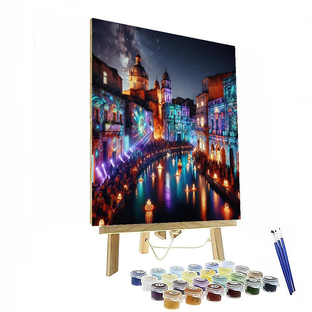 Light Festival Ghent Paint By Color