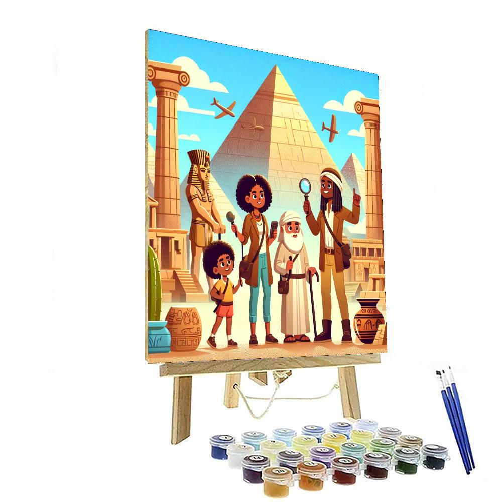 Explorers Of Ancient Civilizations Paint By Numbers