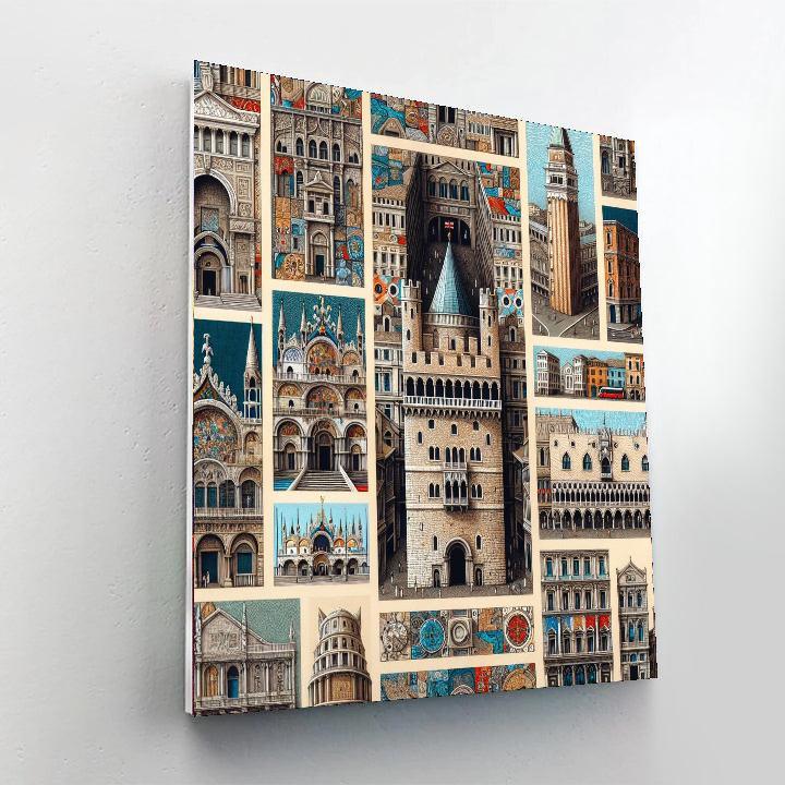 Historical Cities Of The World Number Painting