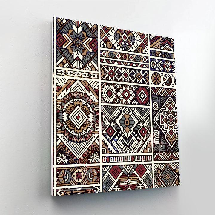 Mystic Tribal Patterns Number Painting