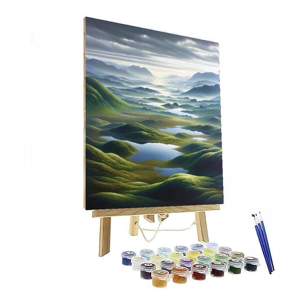 Harmony Of The Highlands Paint By Color