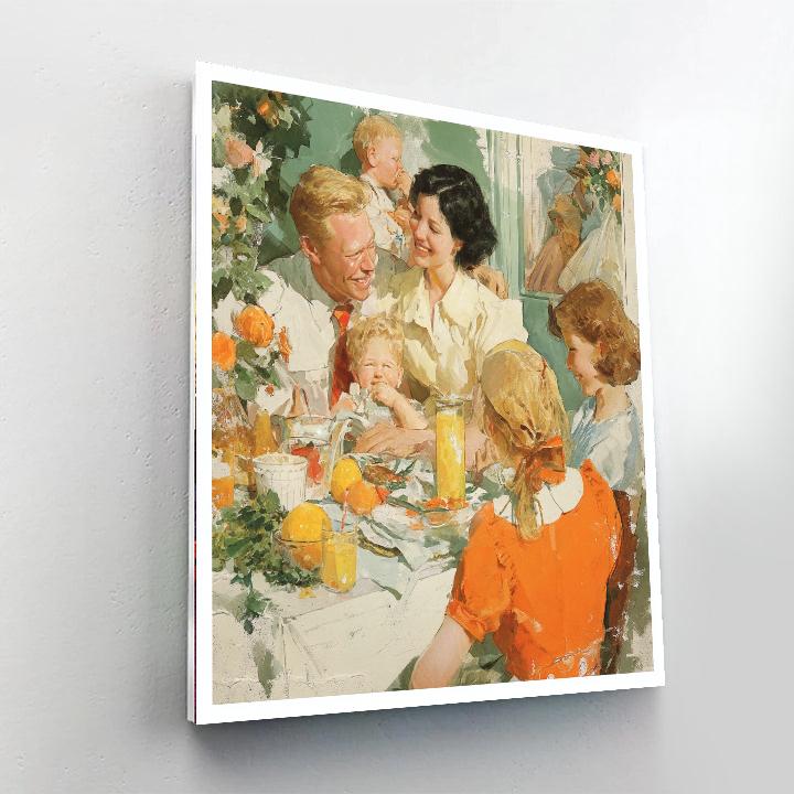 The Love Of Family Paint By Number