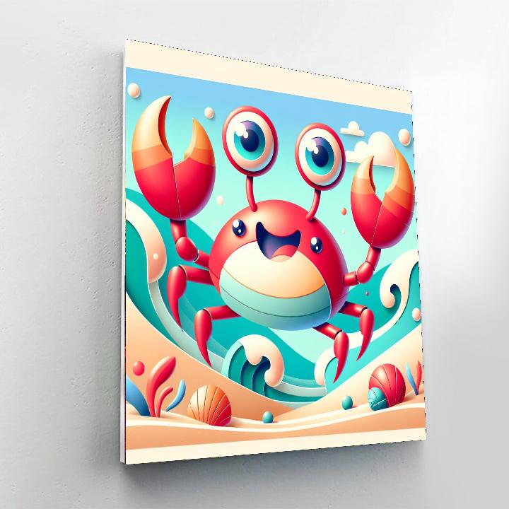 Kooky Crab Paint By Color