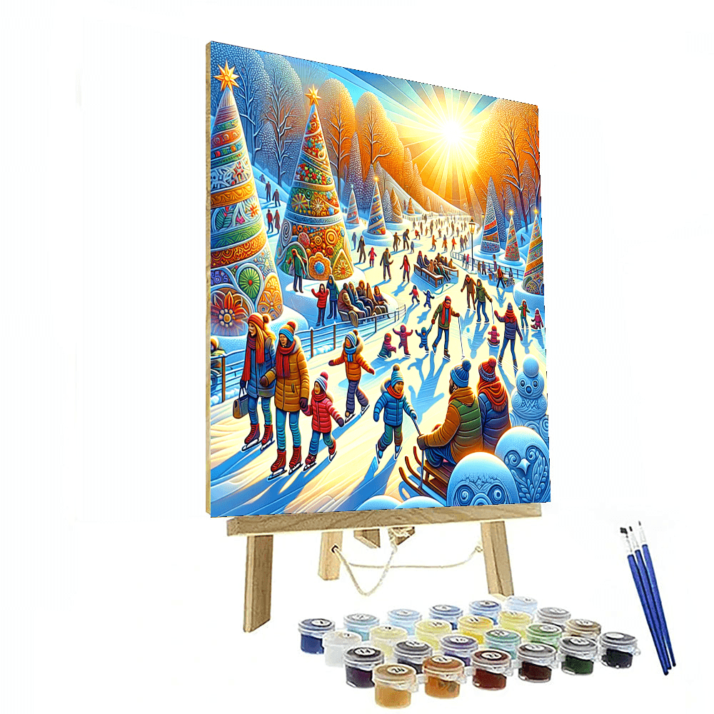 Wonders Of Winter Festival DIY Paint By Numbers
