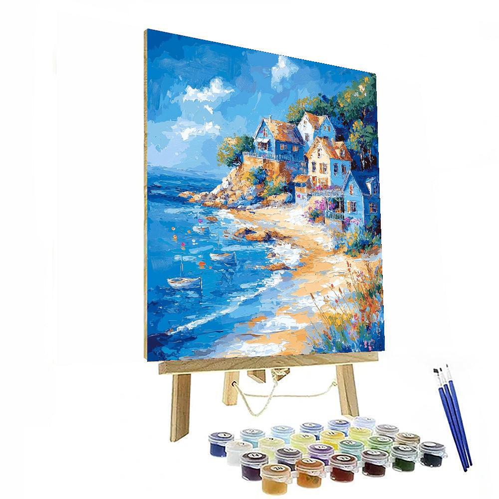 Building Castles In The Sand Paint By Number