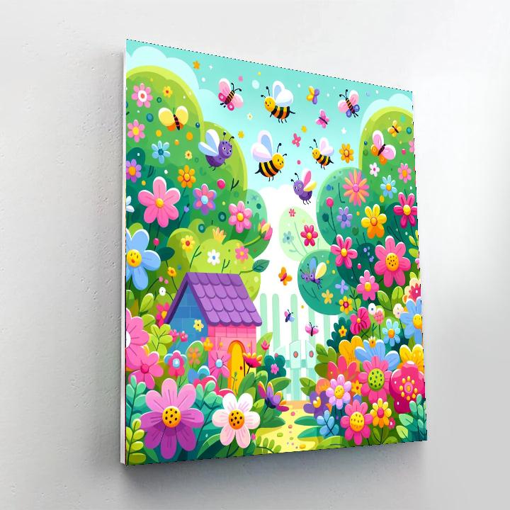 Wonderful Garden Adventure Paint By Numbers