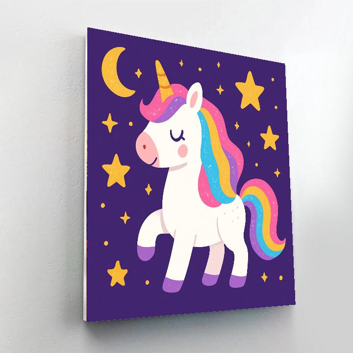 Mystic Unicorn Dreams Paint By Numbers