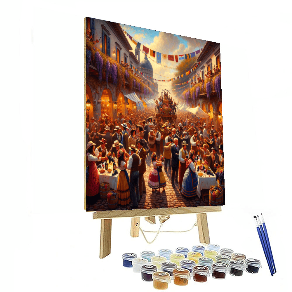 Festa De La Vendimia Numbered Painting Kits