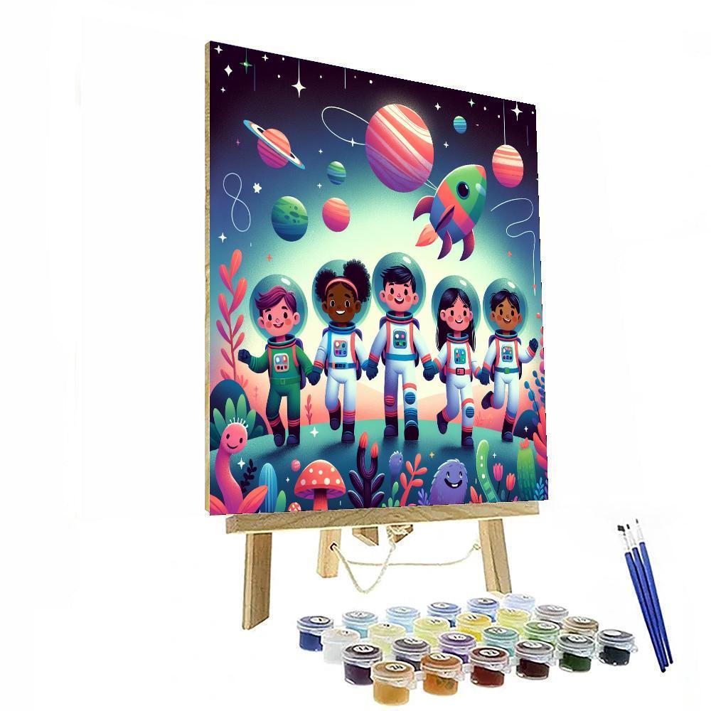 Explorers Of The Cosmos Paint By Color