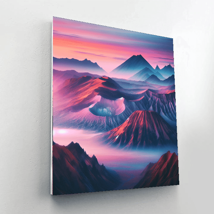 Ethereal Mountain Dream Paint By Numbers Kits