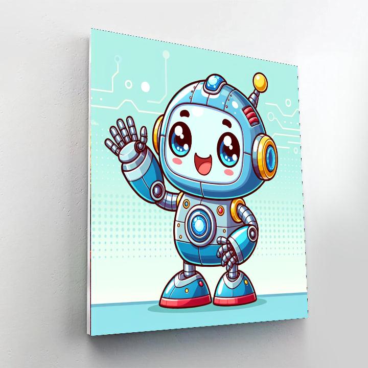 Robotic Revolution Journey Painting Number Kit