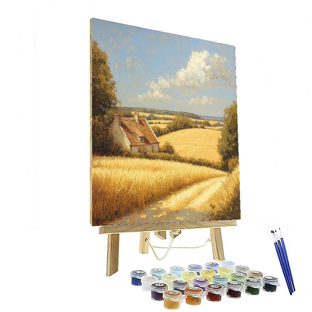 Impressionist Style Inspired Whispering Wheat  Paint By Numbers Kits