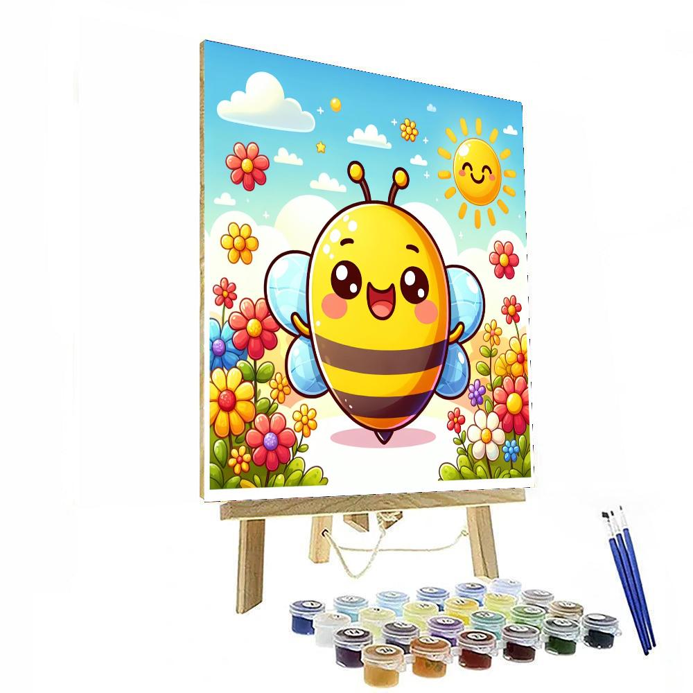 Buzzy Honeybee Numbered Painting Kits