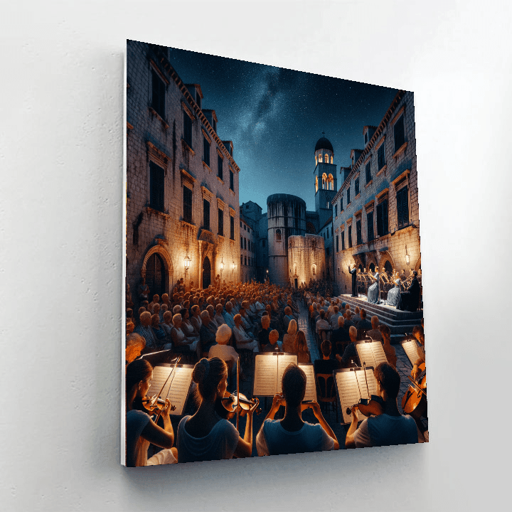 Dubrovnik Summer Festival - Croatia Paint By Numbers Kits