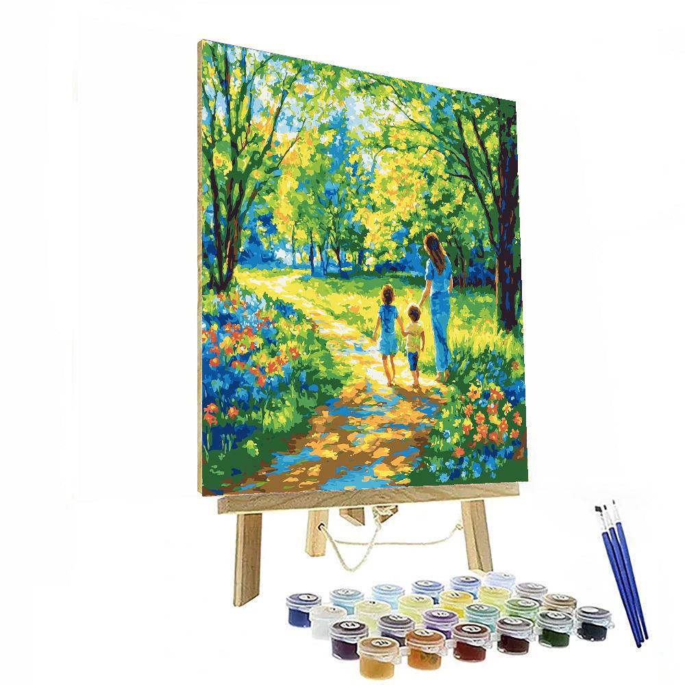 Mom And Me At The Park Paint By Numbers