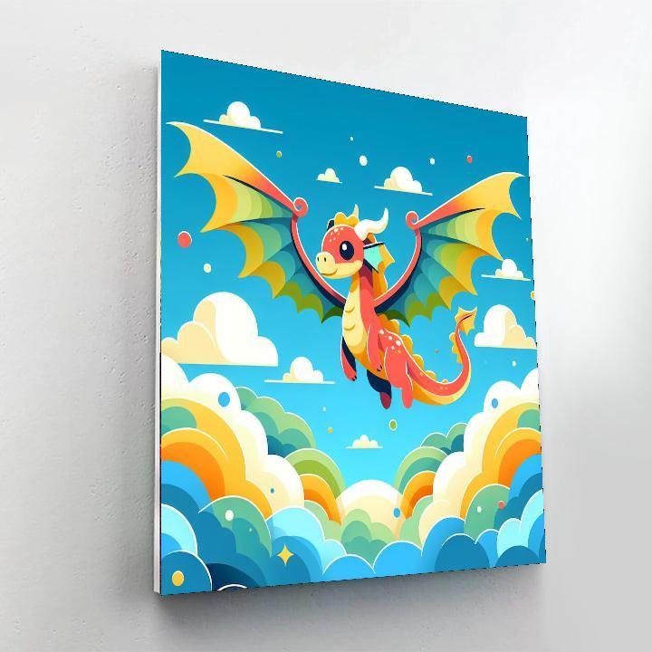 Enchanting Dragon Paint By Number