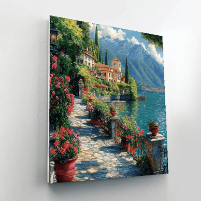 Lake Como - Italy DIY Paint By Numbers