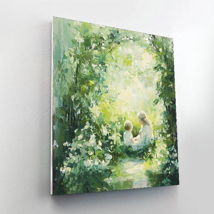 Mom's Tranquil Retreat Painting Number Kit
