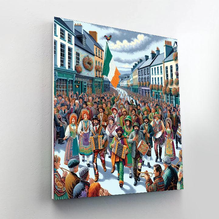 Running Of The Wren - Dingle, Ireland DIY Paint By Numbers