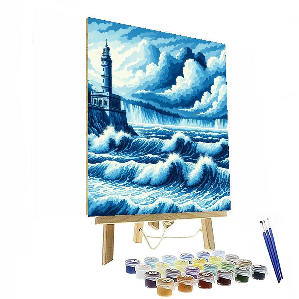 Lighthouse's Beacon Of Hope Paint By Number