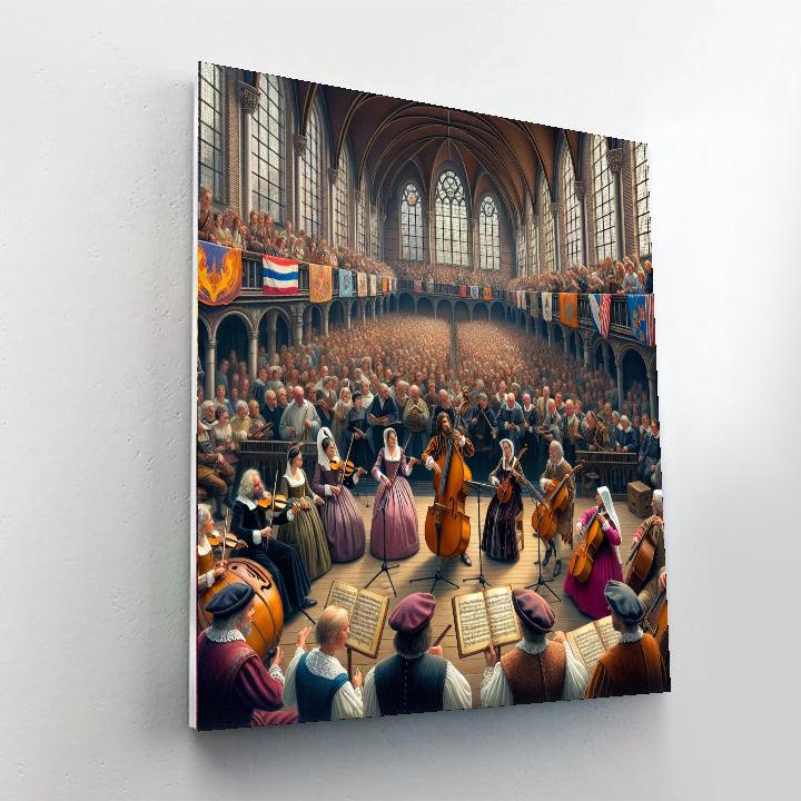 Utrecht Early Music Festival Painting Number Kit