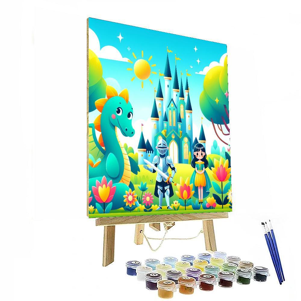 Funky Fairy Tale Adventure Paint By Color