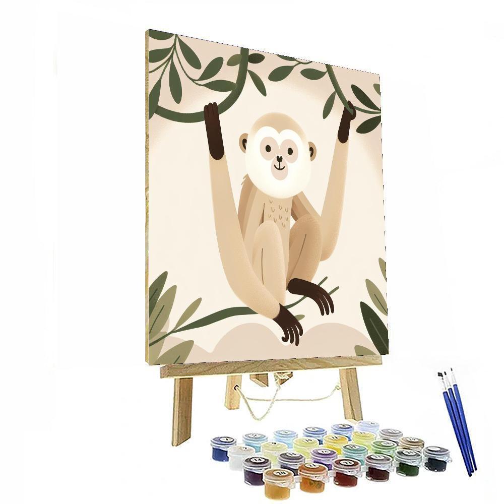 Gentle Gibbon Paint By Numbers Kits