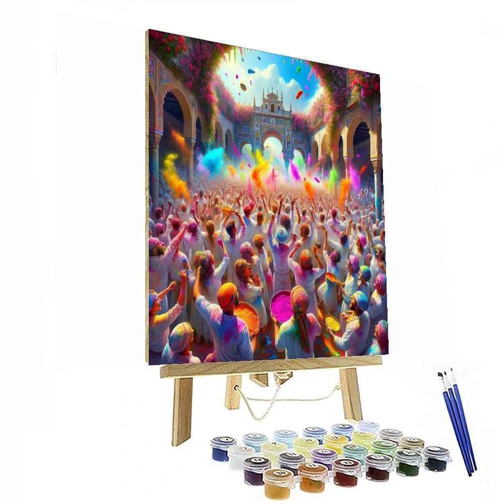 The Carnival Of Colors - Spain Paint By Numbers