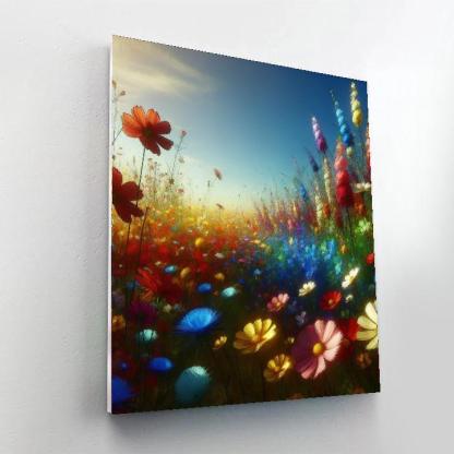Wildflower Meadow Joy Numbered Painting Kits