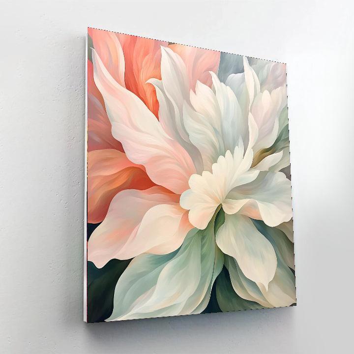 Georgia O'Keeffe Inspired Floral Daydream  Painting By Numbers Kit