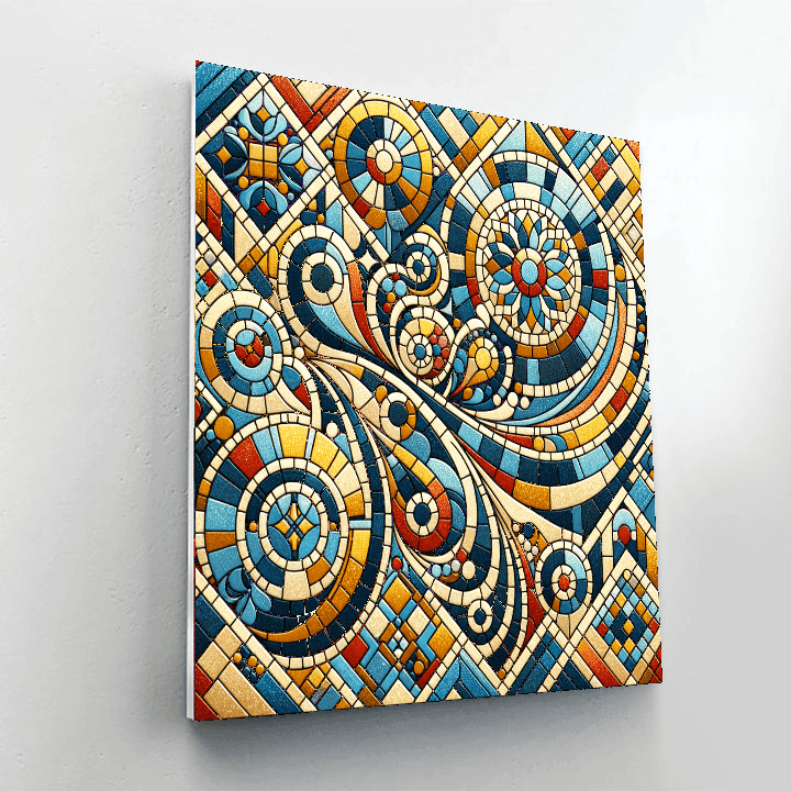 Mosaic Harmony Paint By Numbers Kits