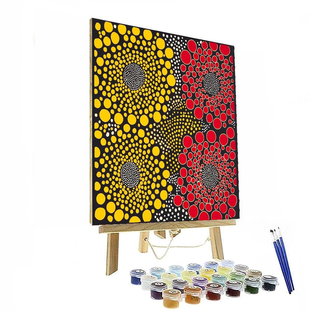 Yayoi Kusama Inspired Patterns Of Self-Discovery  Paint By Number
