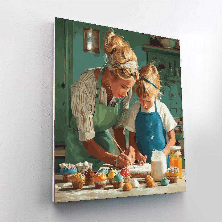 Merry Moments In The Kitchen Paint By Numbers Kits