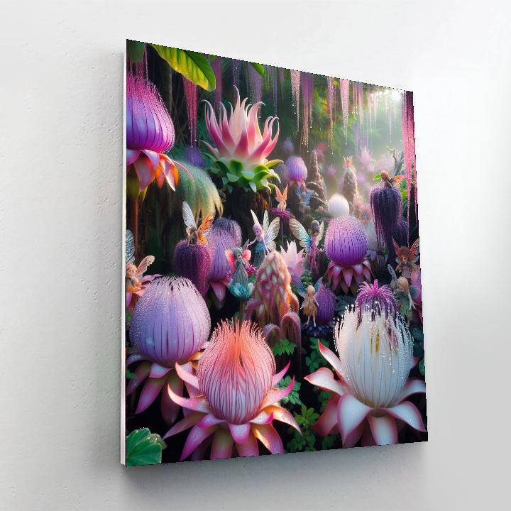 Enchanted Garden Wonderland Paint By Number