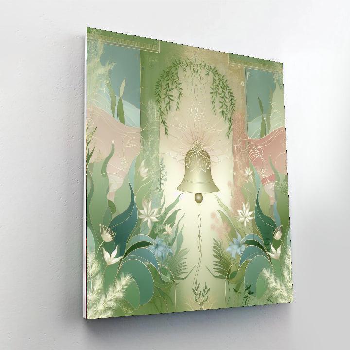 Bell Garden Harmony Paint By Numbers Art