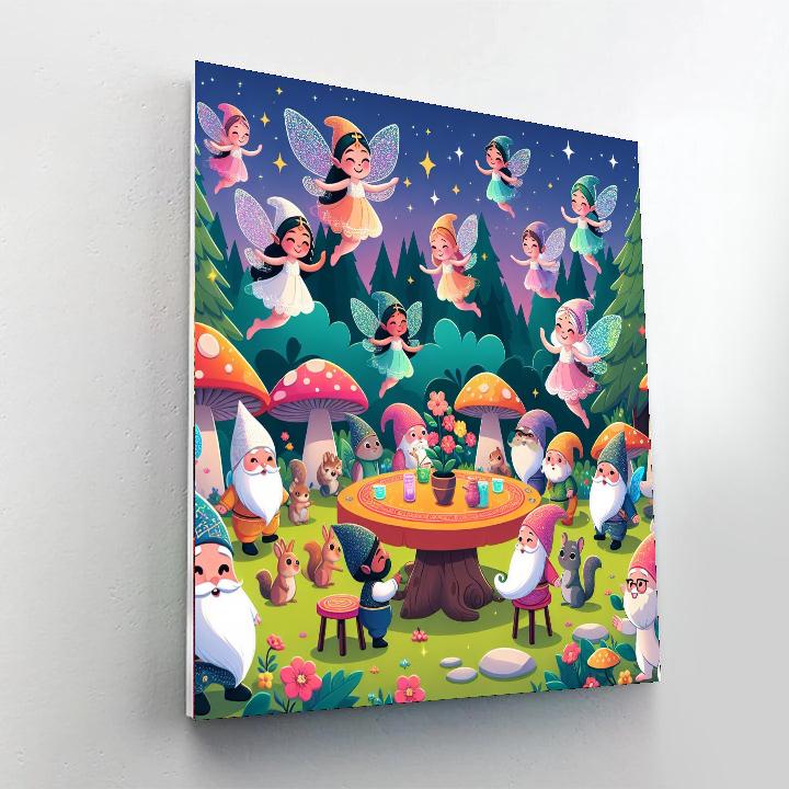 Fanciful Fairyland Fiesta Paint By Numbers