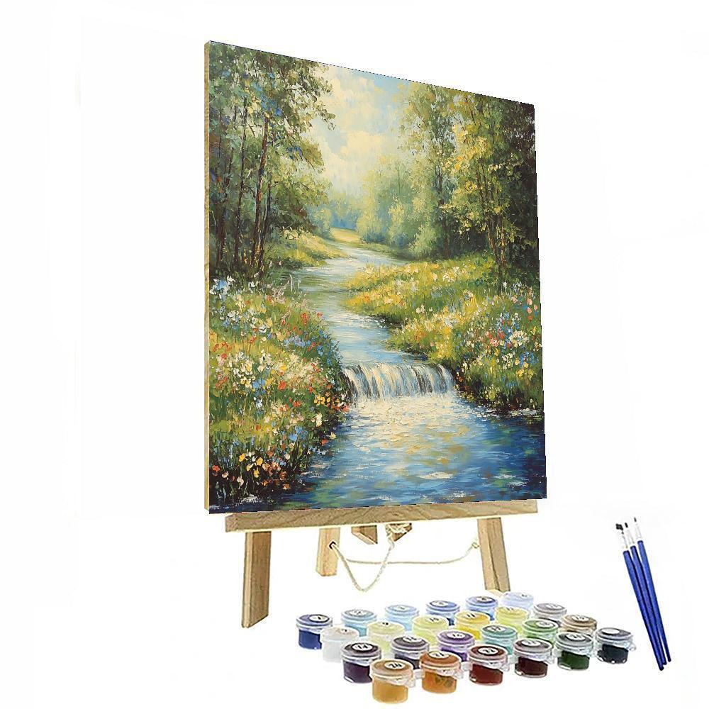 John Constable Inspired Rivers Of Time  Painting By Numbers Kit