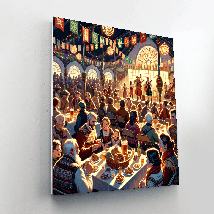 Celtic Winter Festival - Canada Numbered Painting Kits