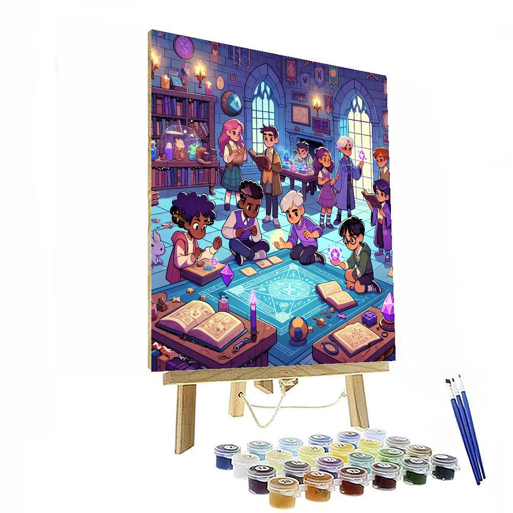 Fantasy Quest School Paint By Number