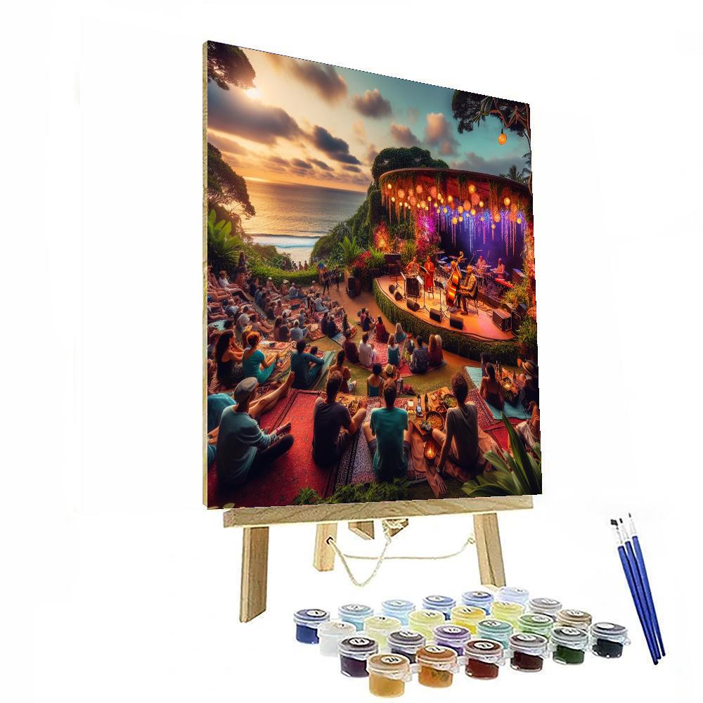 Cascais Jazz Festival Painting Number Kit