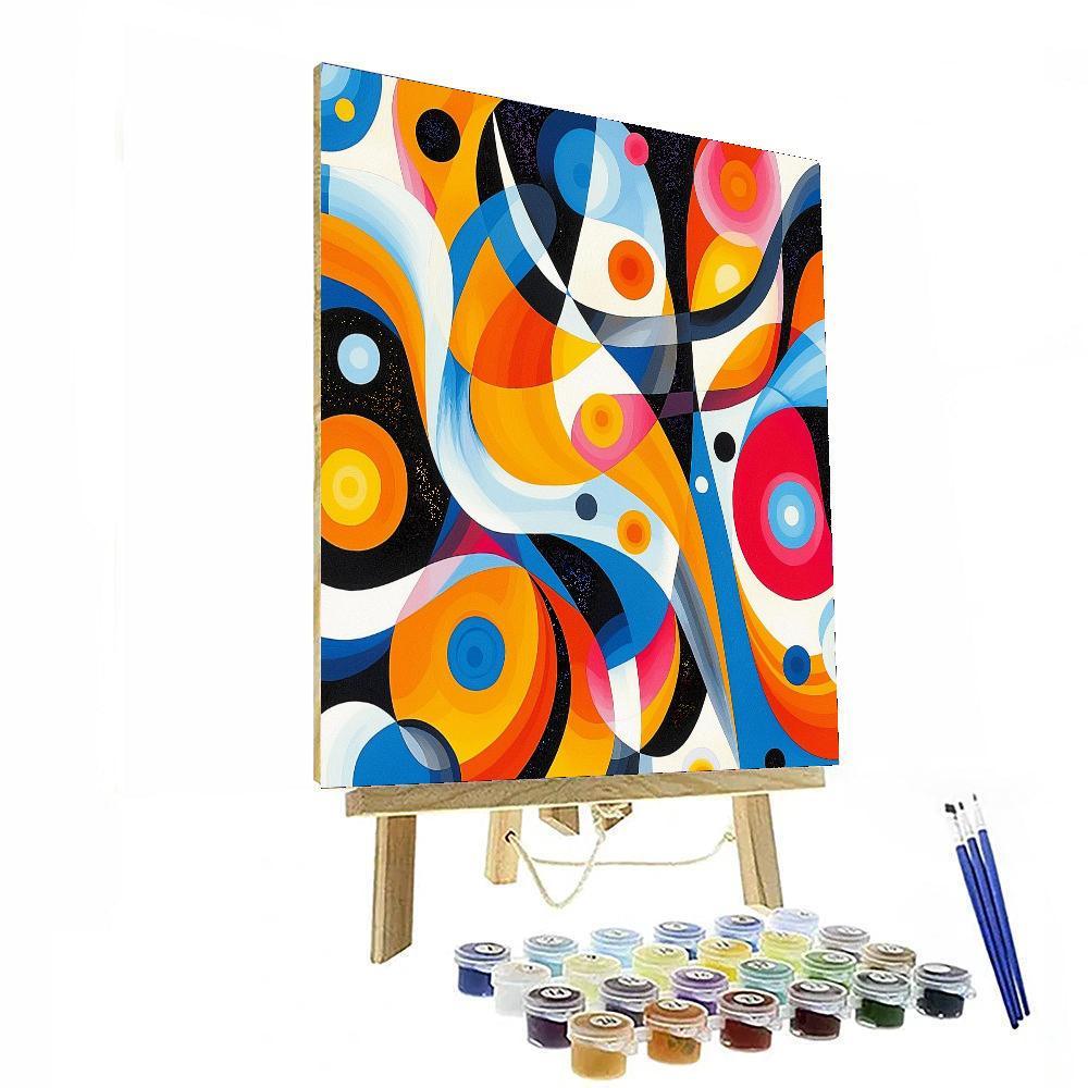 Joan Miró Inspired Rhythms Of Color  Numbered Painting Kits
