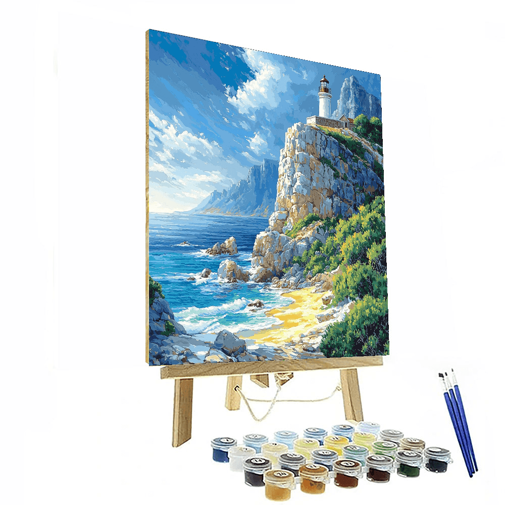 Cape Point - Cape Town DIY Paint By Numbers