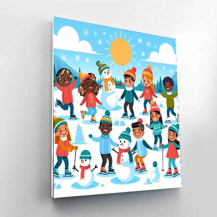 Winter Adventures Paint By Numbers Kits