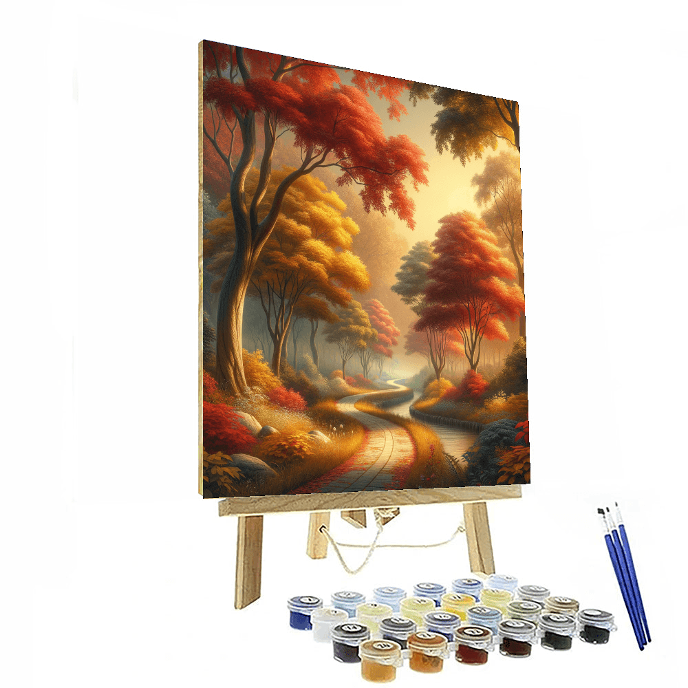 Radiant Autumn Hues Paint By Numbers Kits