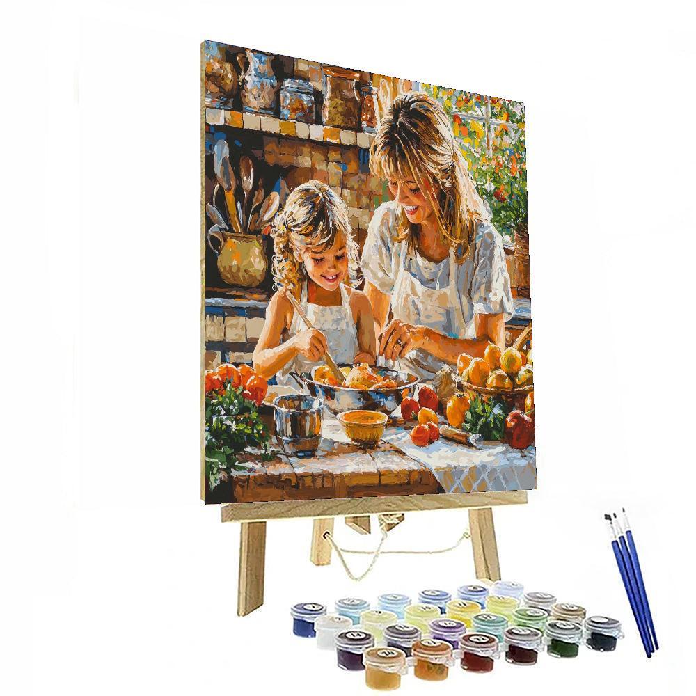 Mother’s Culinary Secrets DIY Paint By Numbers