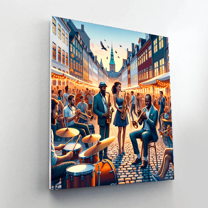 Copenhagen Jazz Festival - Denmark Paint By Numbers Kits