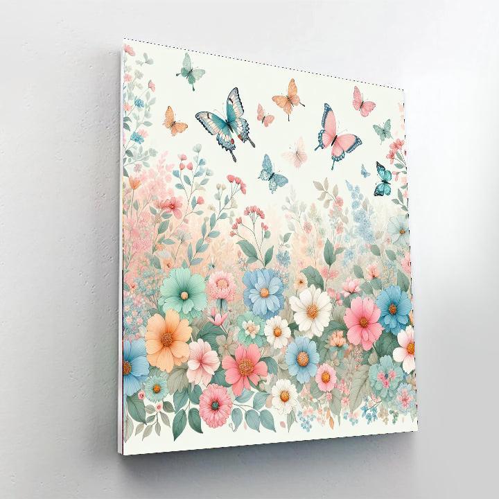 Dreamy Garden Retreat DIY Paint By Numbers